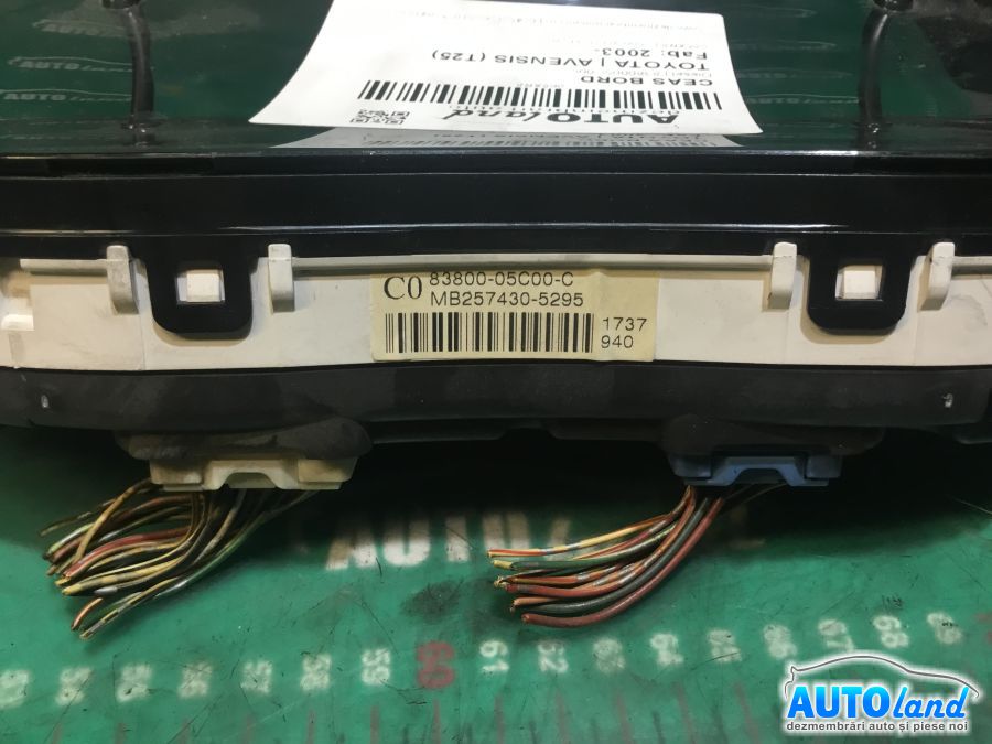 Ceas Bord TOYOTA AVENSIS (T25) 2003-2025 Cod 8380005C00C 