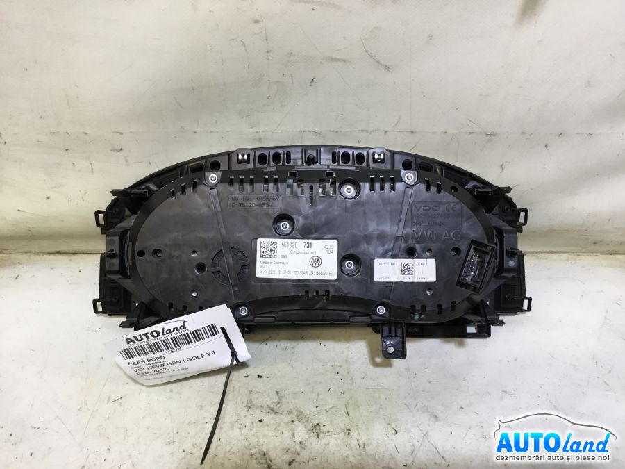 Ceas Bord VOLKSWAGEN GOLF VII 2012-2025 Cod 5G1920731 