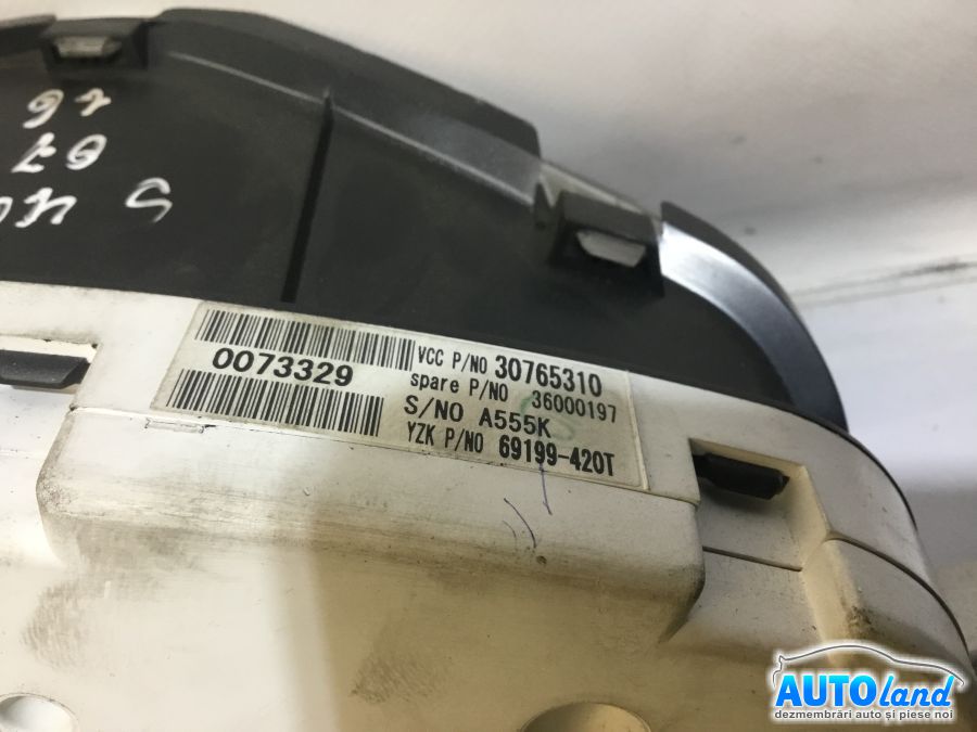 Ceas Bord VOLVO S40 II (MS) 2004-2025 Cod 30765310 