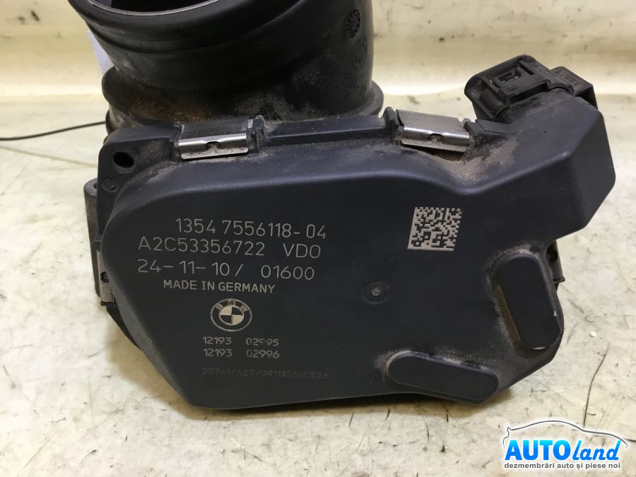 Clapeta Acceleratie BMW 5 (F10) 2010-2025 Cod 7556118 