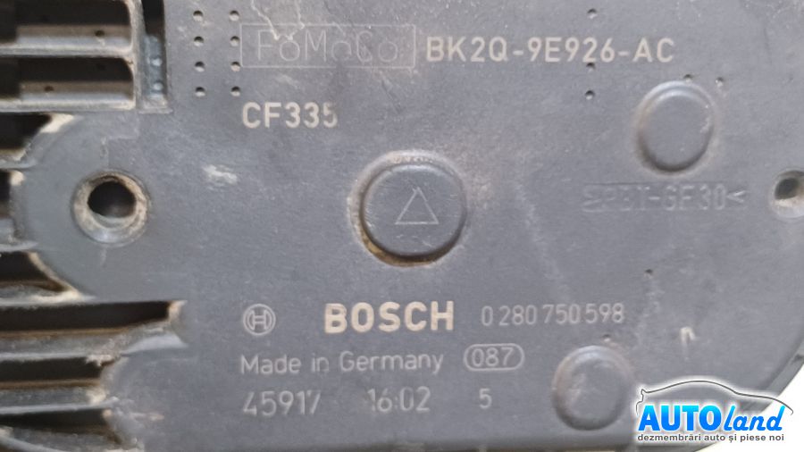 Clapeta Acceleratie FORD TRANSIT CUSTOM 2012-2018 Cod BK2Q9E926AC 