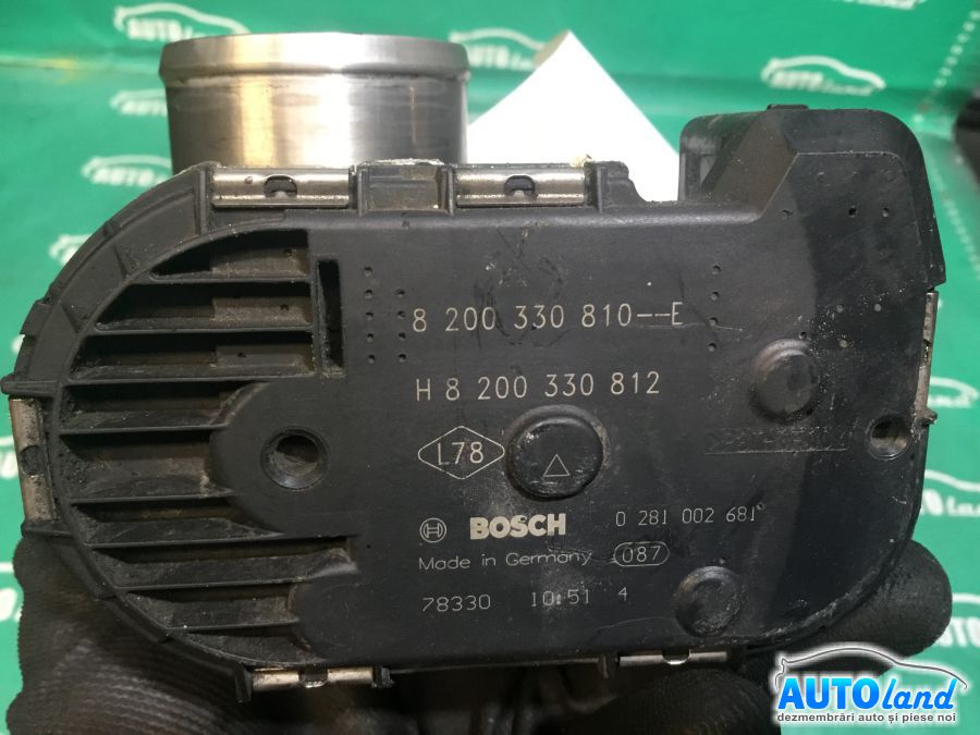 Clapeta Acceleratie RENAULT TRAFIC II bus (JL) 2001-2025 Cod 8200330810 