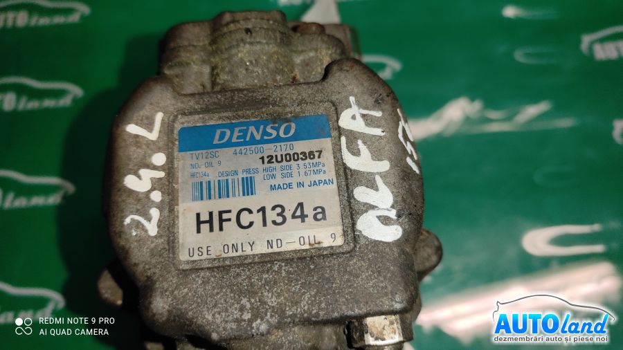 Compresor AC ALFA ROMEO 156 (932) 1997-2005 Cod 4425002170 