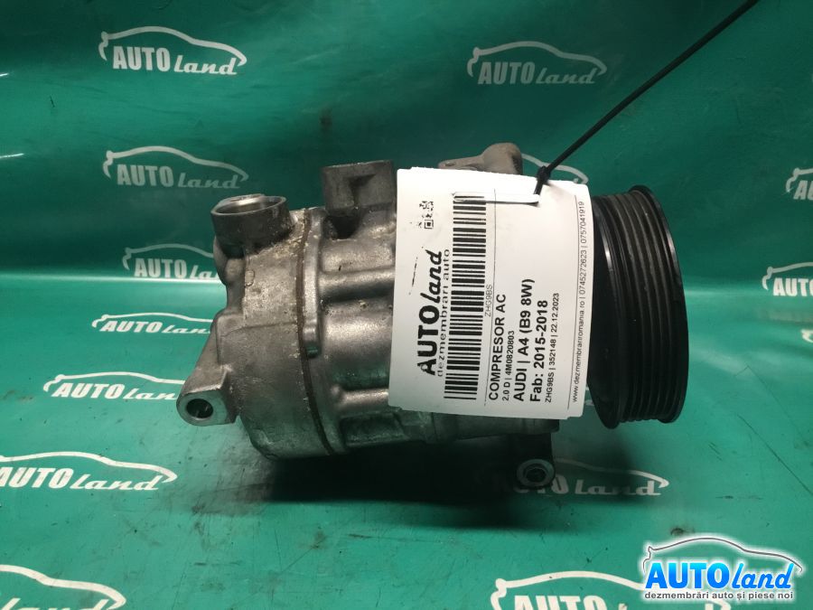 Compresor AC AUDI A4 (B9 8W) 2015-2018 Cod 4M0820803 