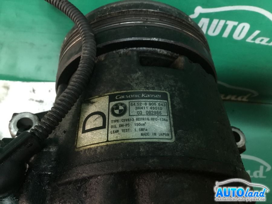Compresor AC BMW 3 Compact (E46) 2001-2005 Cod 6905643 
