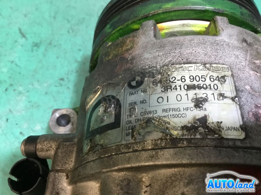 Compresor AC BMW 3 (E46) 1998-2005 Cod 64526905643 