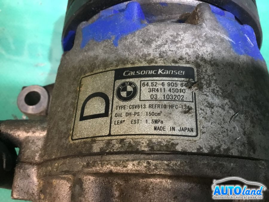 Compresor AC BMW 3 (E46) 1999-2001 Cod 6452690564 