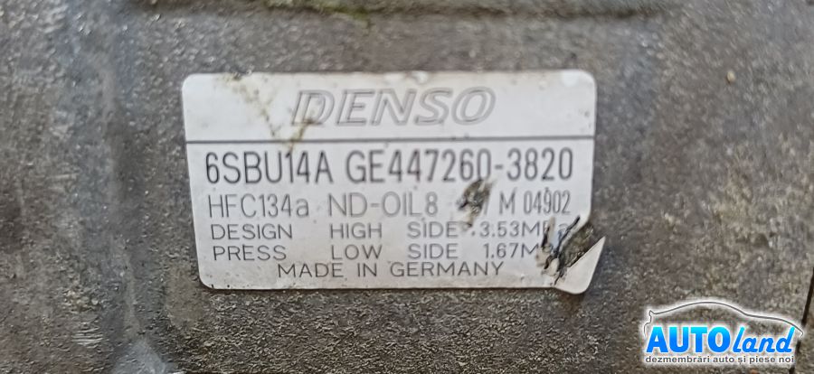 Compresor AC BMW 5 (F10) 2010-2026 Cod 9225703 