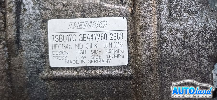 Compresor AC BMW X5 (E70, facelift 2010) 2010-2013 Cod 4472602983 