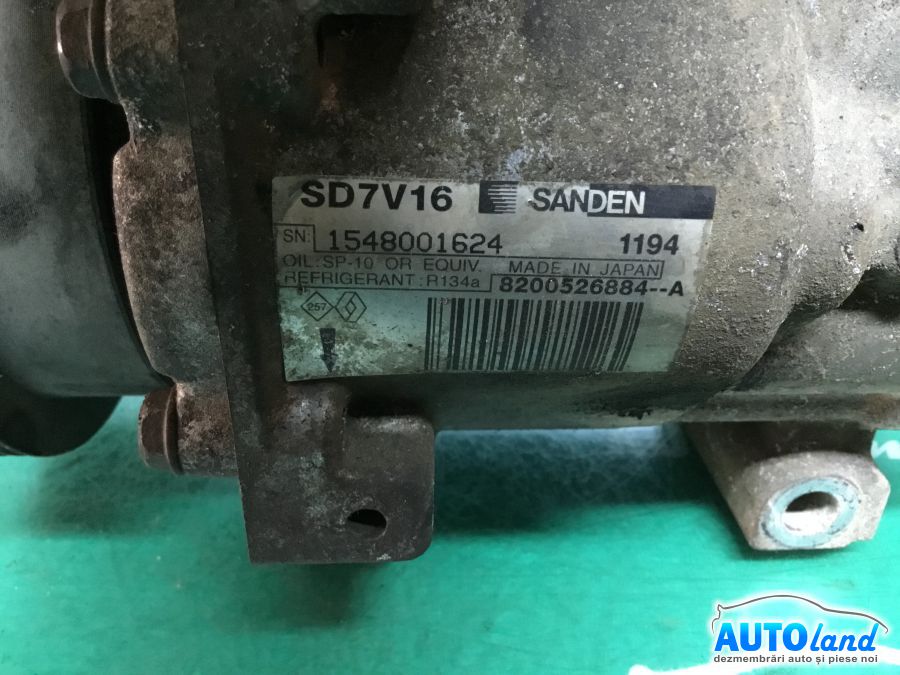 Compresor AC DACIA LOGAN (LS_) 2004-2025 Cod 8200526884 