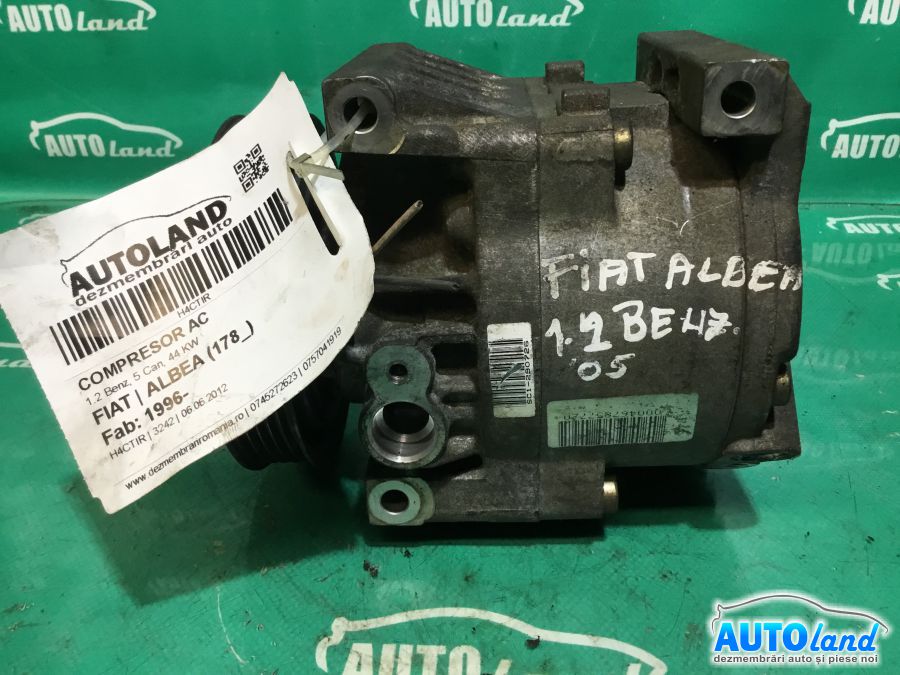 Compresor AC FIAT ALBEA (178_) 1996-2025 Cod 4472206940 