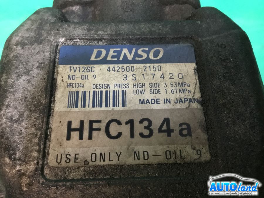 Compresor AC FIAT BRAVO I (182) hatchback 1995-2001 Cod 4425002150 