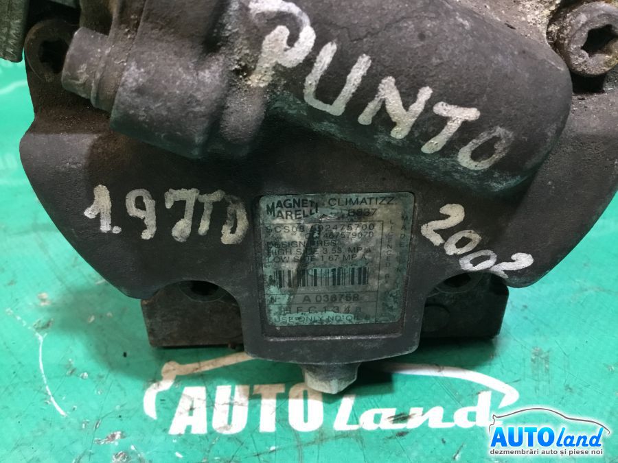 Compresor AC FIAT PUNTO (188) 1999-2012 Cod 592475700 