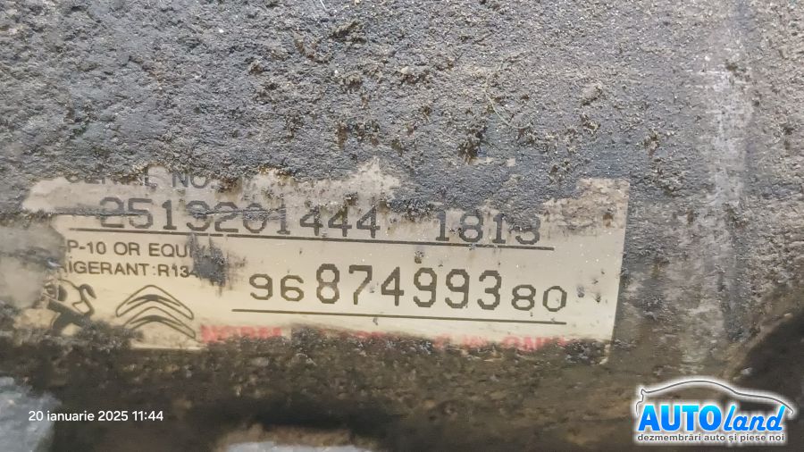 Compresor AC FIAT SCUDO 2007-2025 Cod 9687499380 