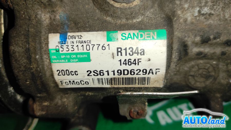 Compresor AC FORD FIESTA Limuzina 2001-2010 Cod 2S6119D629AF 