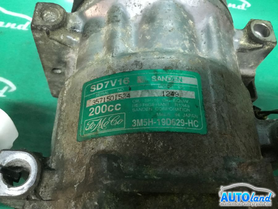 Compresor AC FORD FOCUS II (DA_) 2004-2008 Cod 3M5H19D629HC 
