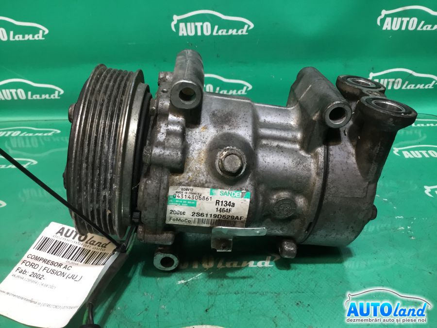 Compresor AC FORD FUSION (JU_) 2002-2026 Cod 2S6119D629AF 