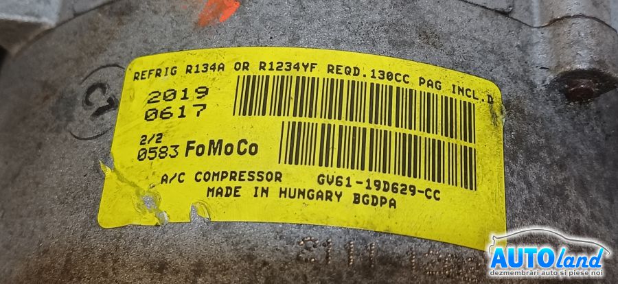 Compresor AC FORD KUGA III 2019-2024 Cod GV6119D629CC 