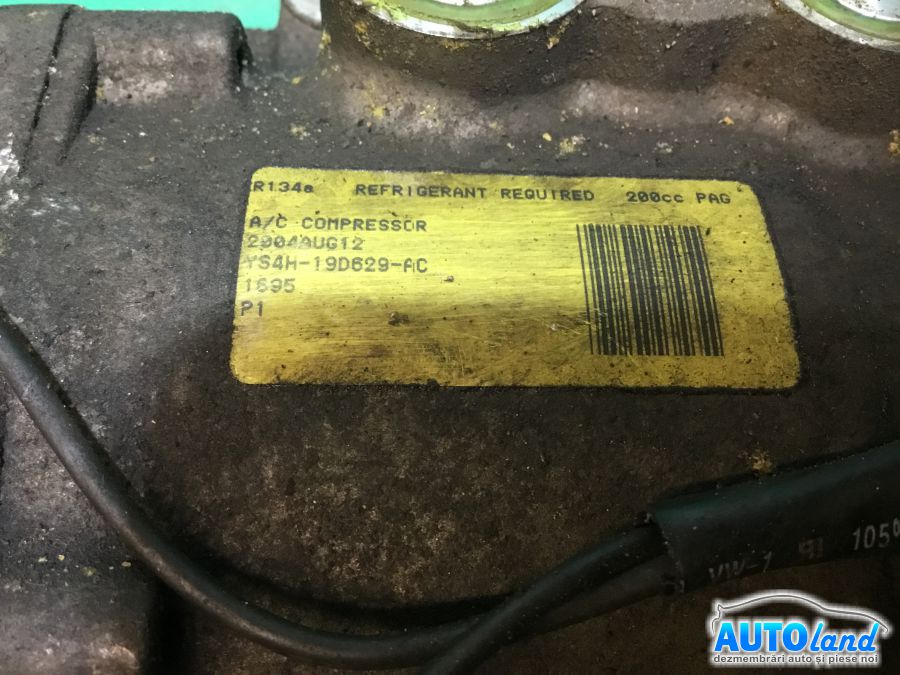 Compresor AC FORD TOURNEO CONNECT 2002-2025 Cod YS4H19D629AC 