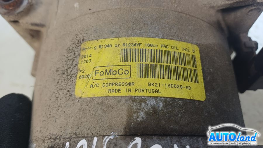 Compresor AC FORD TRANSIT CUSTOM 2012-2018 Cod BK2119D629AD 