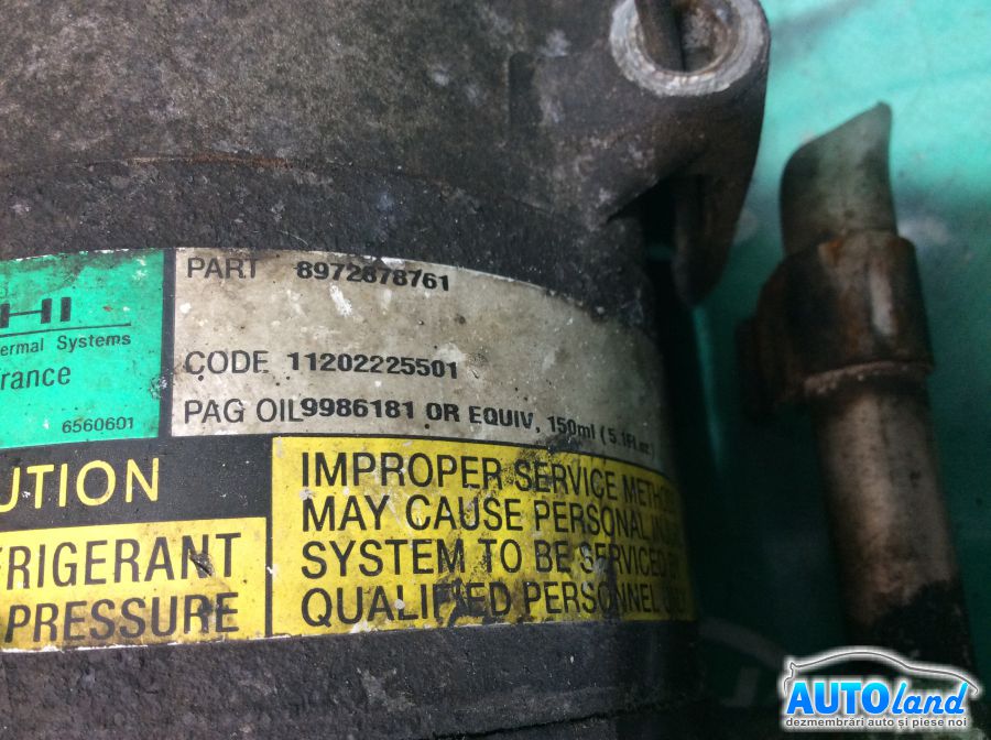 Compresor AC HONDA CIVIC VI Hatchback (EU_,EP_) 2000-2005