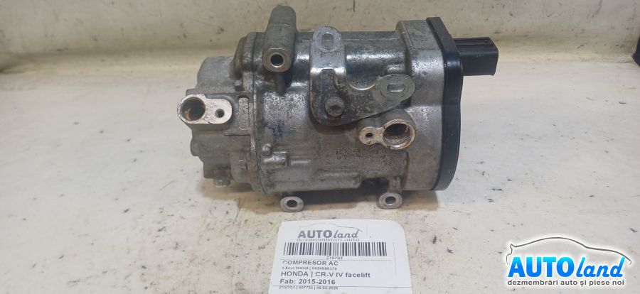 Compresor AC HONDA CR-V IV facelift 2015-2016 Cod 0424000370 