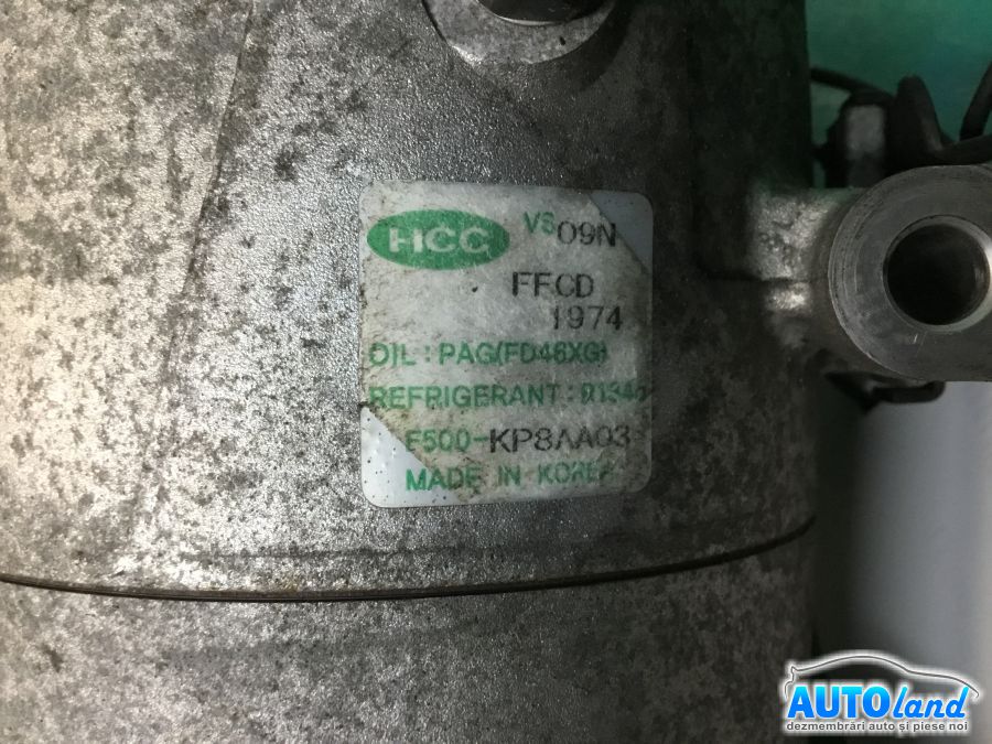 Compresor AC HYUNDAI i20 (PB,PBT) 2008-2025 Cod F500KP8AA03 