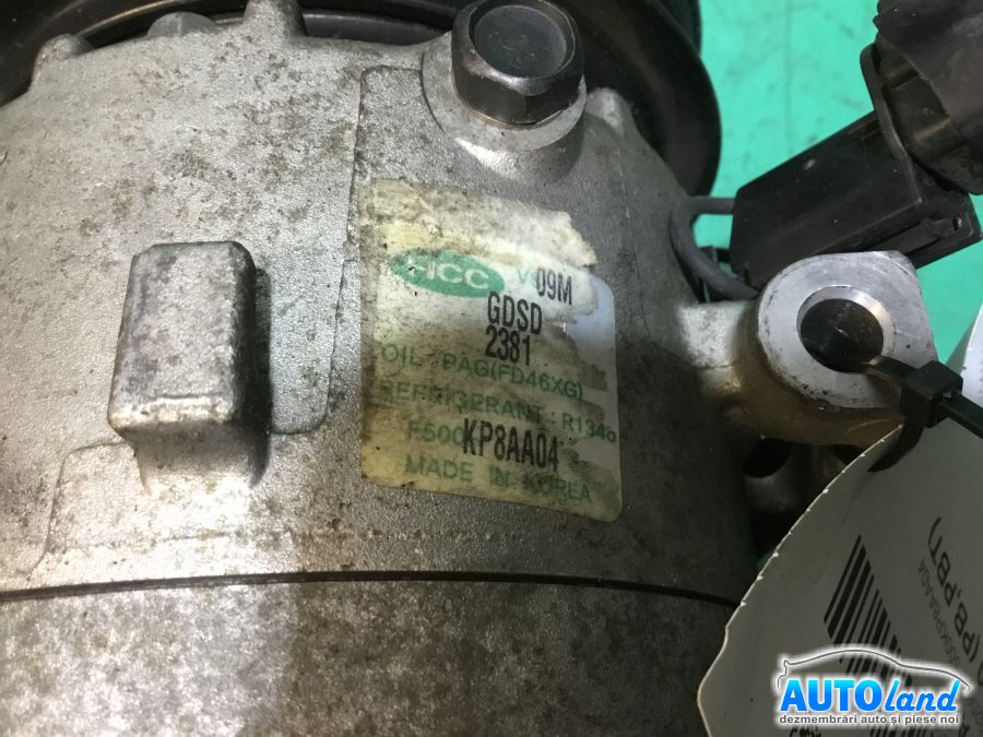 Compresor AC HYUNDAI i20 (PB,PBT) 2008-2025 Cod F500KP8AA04 