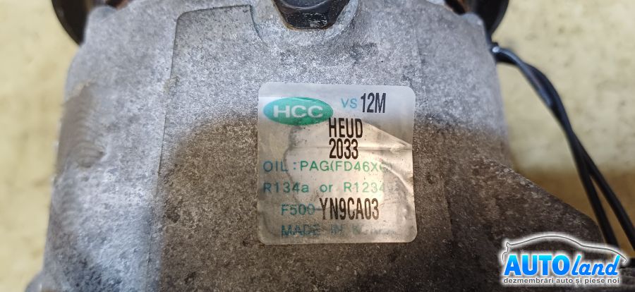 Compresor AC HYUNDAI i20 (PB,PBT) 2008-2025 Cod F500YN9CA03 