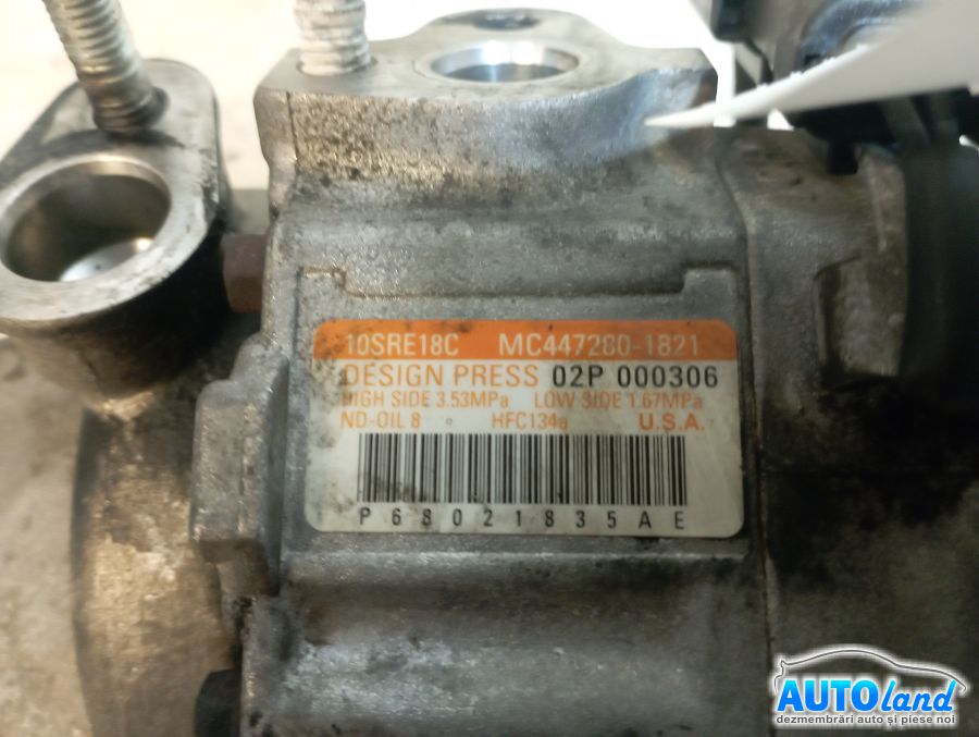 Compresor AC JEEP GRAND CHEROKEE III 2003-2026 Cod MC4472801821 