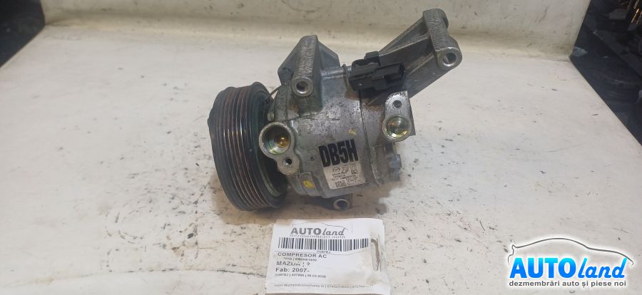 Compresor AC MAZDA 2 2007-2026 Cod DB5H61450 