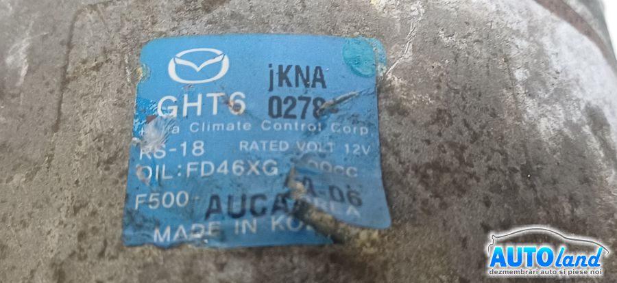 Compresor AC MAZDA 6 BERLINA (GJ) 2012-2026 Cod FD46XG00CC 