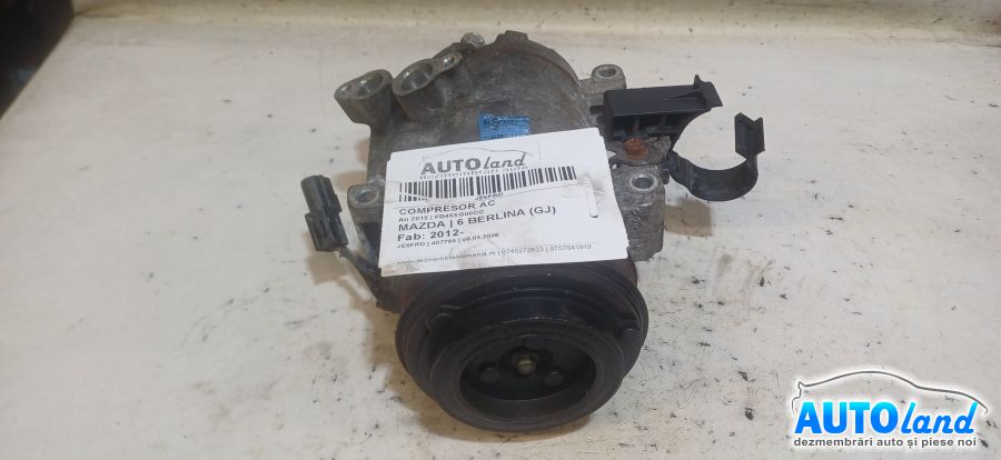 Compresor AC MAZDA 6 BERLINA (GJ) 2012-2026 Cod FD46XG00CC 