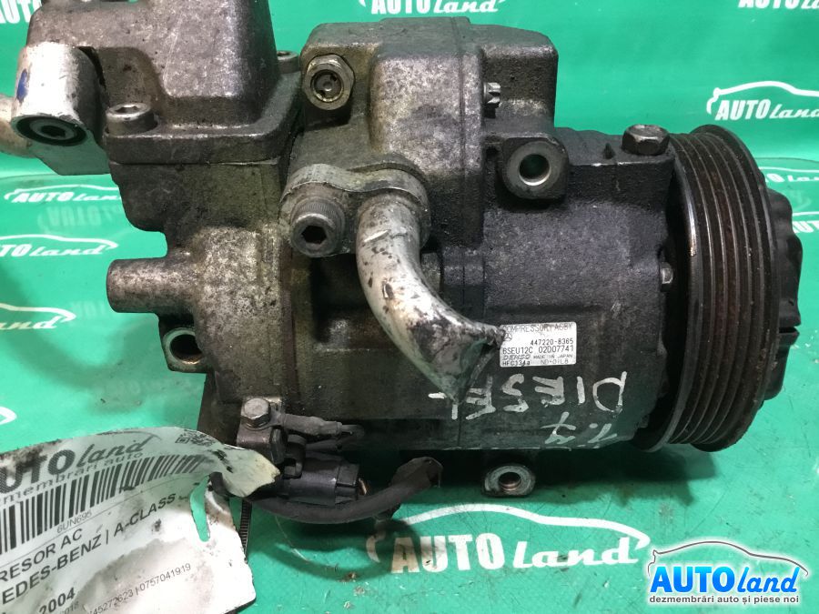 Compresor AC MERCEDES-BENZ A-CLASS (W168) 1997-2004 Cod 4472208365 