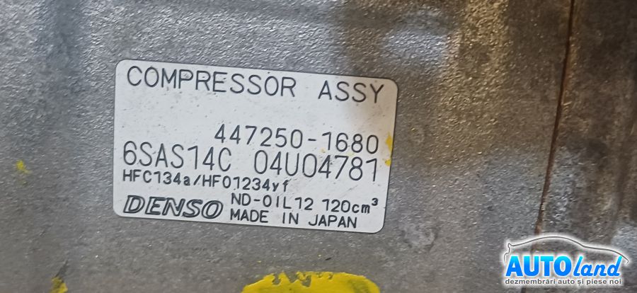 Compresor AC MERCEDES-BENZ B-CLASS (W246) 2011-2026 Cod 4472501680 