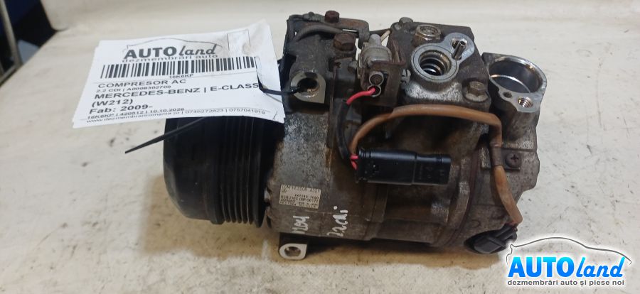 Compresor AC MERCEDES-BENZ E-CLASS (W212) 2009-2026 Cod A0008302700 