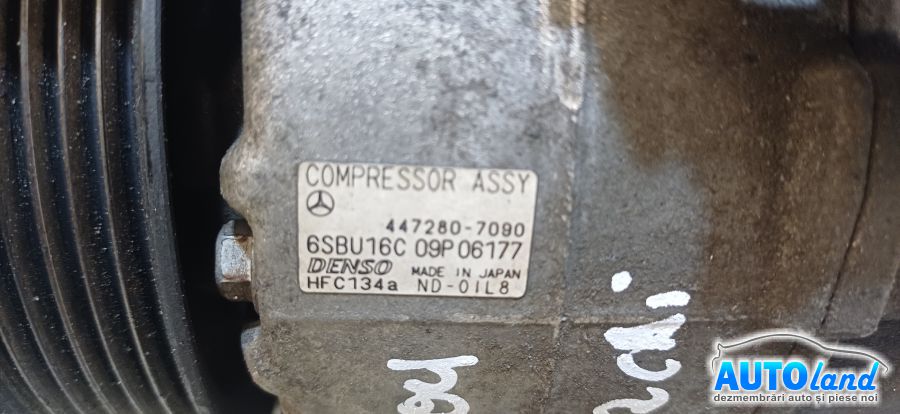 Compresor AC MERCEDES-BENZ E-CLASS (W212) 2009-2026 Cod A0008302700 