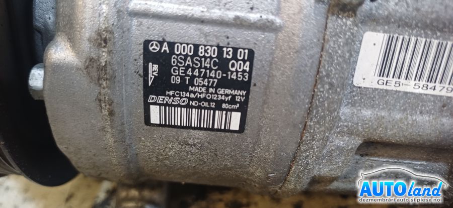 Compresor AC MERCEDES-BENZ E-class (W213) 2016-2020 Cod A0008301301 