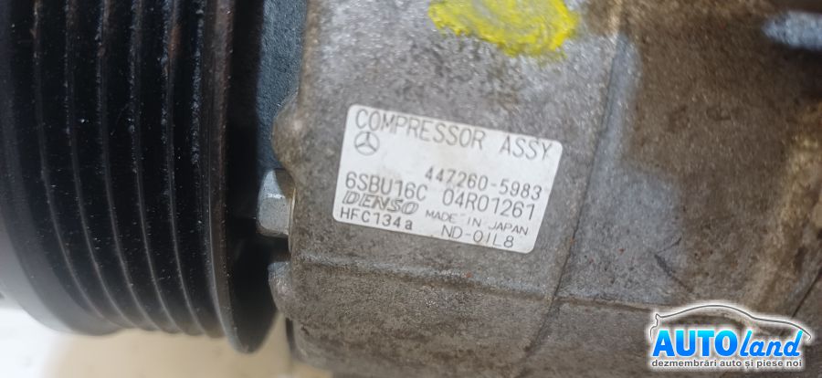 Compresor AC MERCEDES-BENZ SLK (R172) 2011-2026 Cod A0032308511 