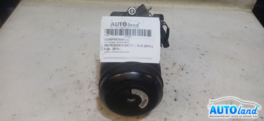 Compresor AC MERCEDES-BENZ SLK (R172) 2011-2026 Cod A0032308511 