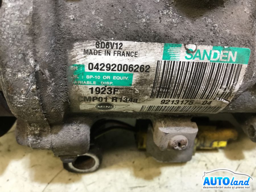 Compresor AC MINI COUNTRYMAN (R60) 2010-2014 Cod 9213175 