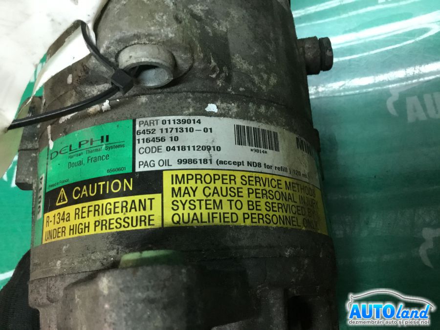 Compresor AC MINI MINI (R50,R53) 2001-2025 Cod 01139014 