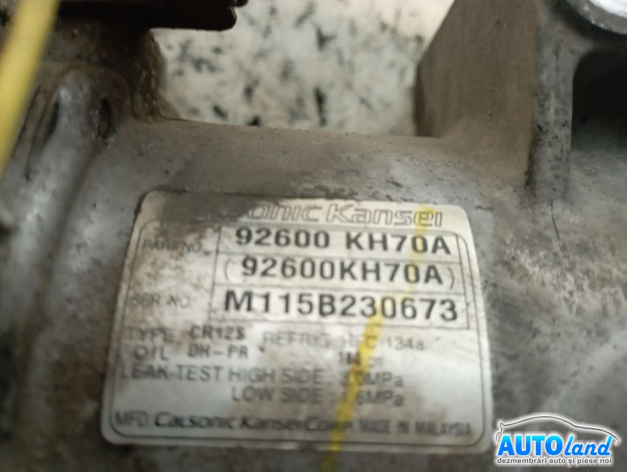 Compresor AC NISSAN NAVARA (D40) 2004-2026 Cod 92600KH70A 