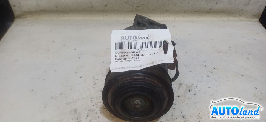 Compresor AC NISSAN QASHQAI II (J11) 2014-2021 Cod 926004EB0A 