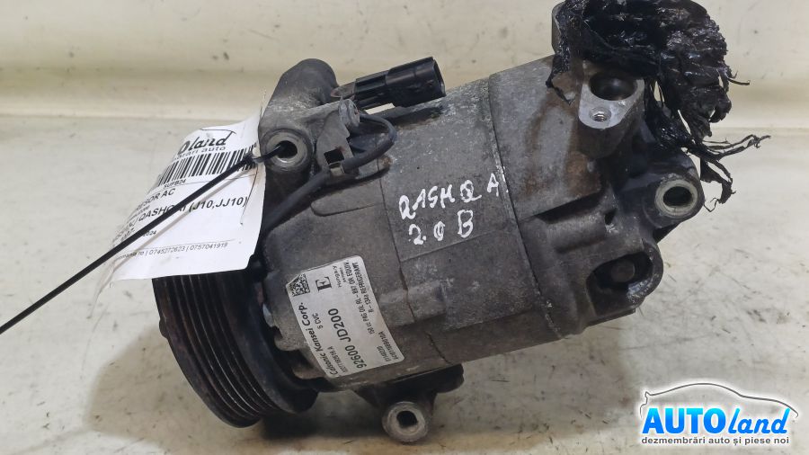 Compresor AC NISSAN QASHQAI (J10,JJ10) 2007-2025 Cod 92600JD200 