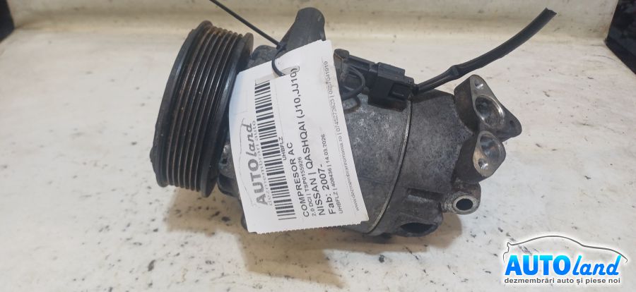 Compresor AC NISSAN QASHQAI (J10,JJ10) 2007-2026 Cod TSP0155926 