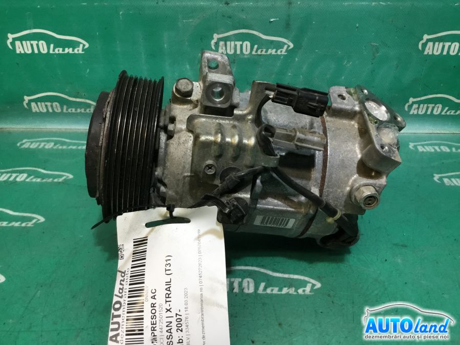 Compresor AC NISSAN X-TRAIL (T31) 2007-2025 Cod 4472501520 
