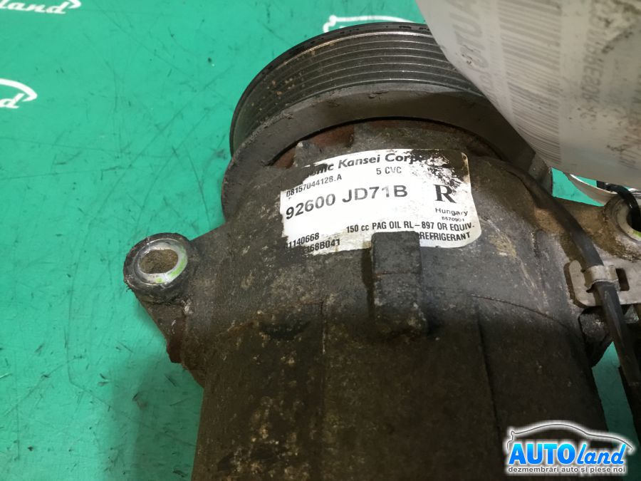 Compresor AC NISSAN X-TRAIL (T31) 2007-2025 Cod 92600JD71B 