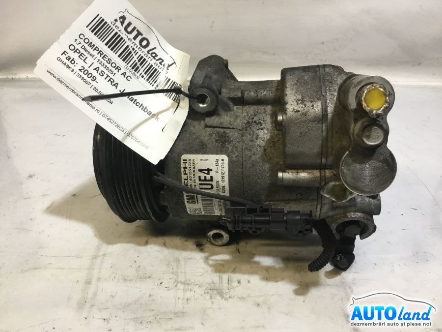Compresor AC OPEL ASTRA J hatchback 2009-2025 Cod 13335251 