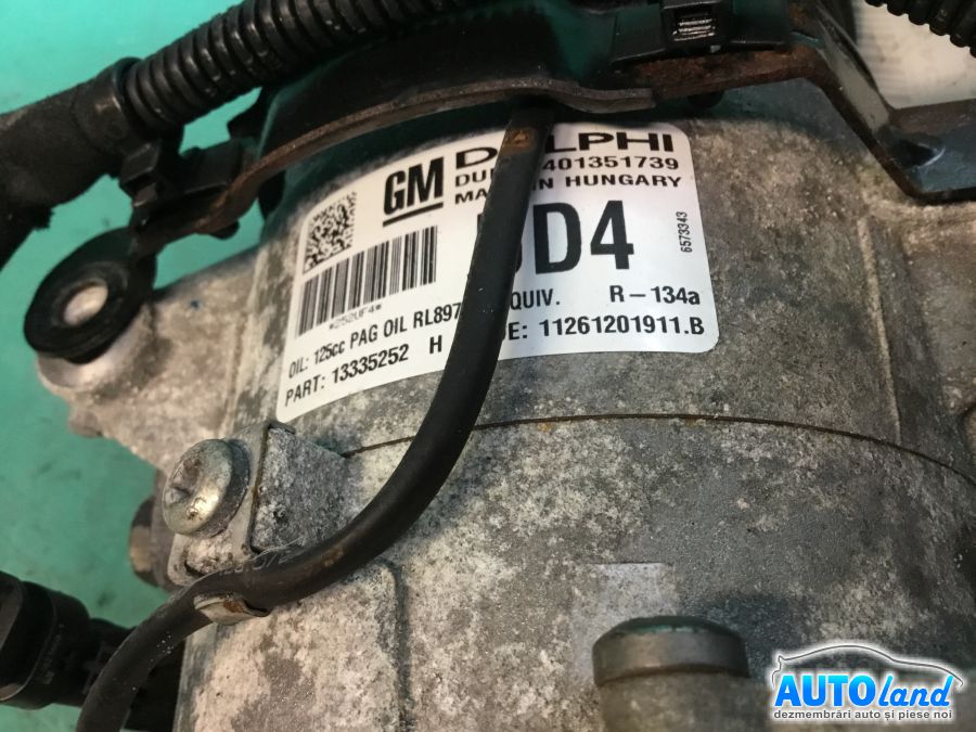Compresor AC OPEL ASTRA J hatchback 2009-2025 Cod 13335252 